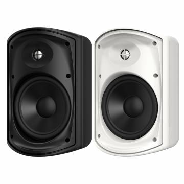 8" 2-Way Premium Outdoor Patio Speaker Single, w/ Optional 70V Tap, IP67 Rated White/Black P83 MK2
